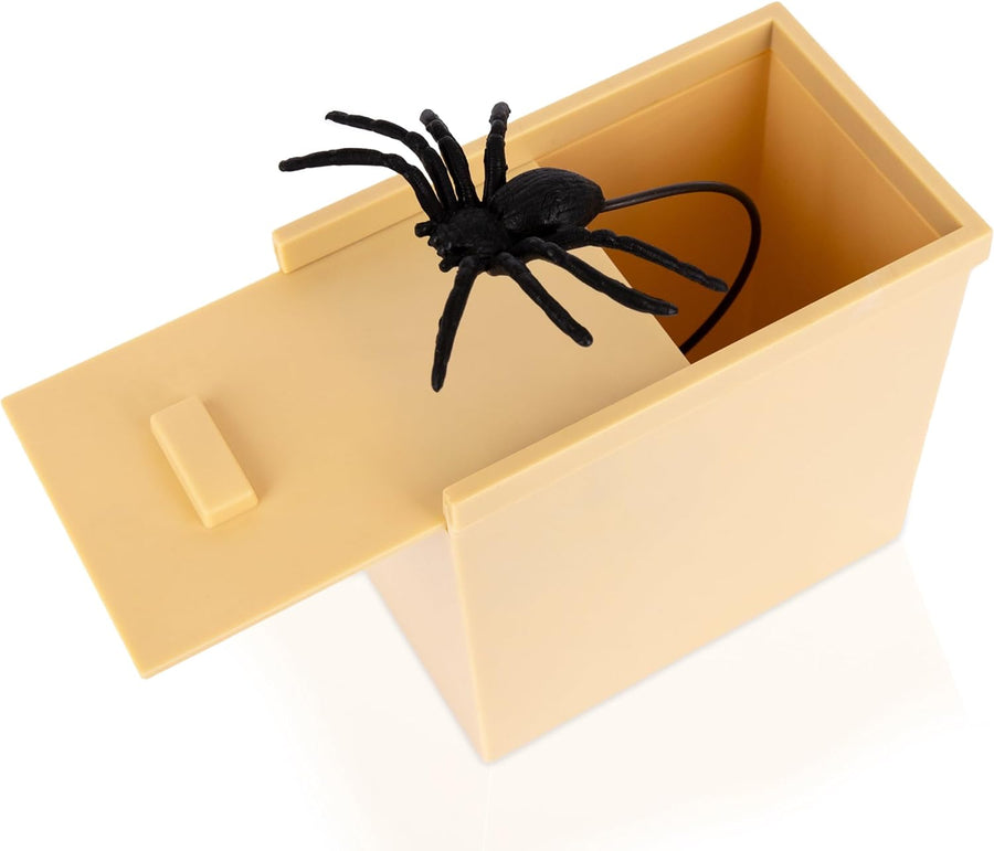 Spider in a Box Prank, Realistic Spider Prank Box Gift - Prank Spider with Wiggly Legs and Realistic Motion