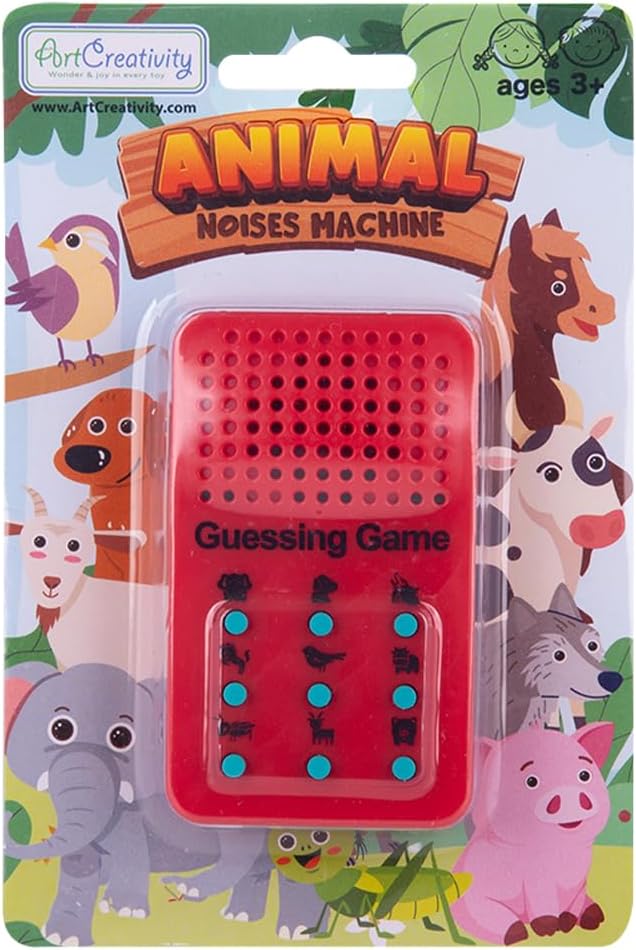 Sounds Toy for Toddlers - Educational Animal Noise Toy with Cute Animal Sounds - Noises include Elephant, Dog, Wolf, Horse, Bird, Cow and More