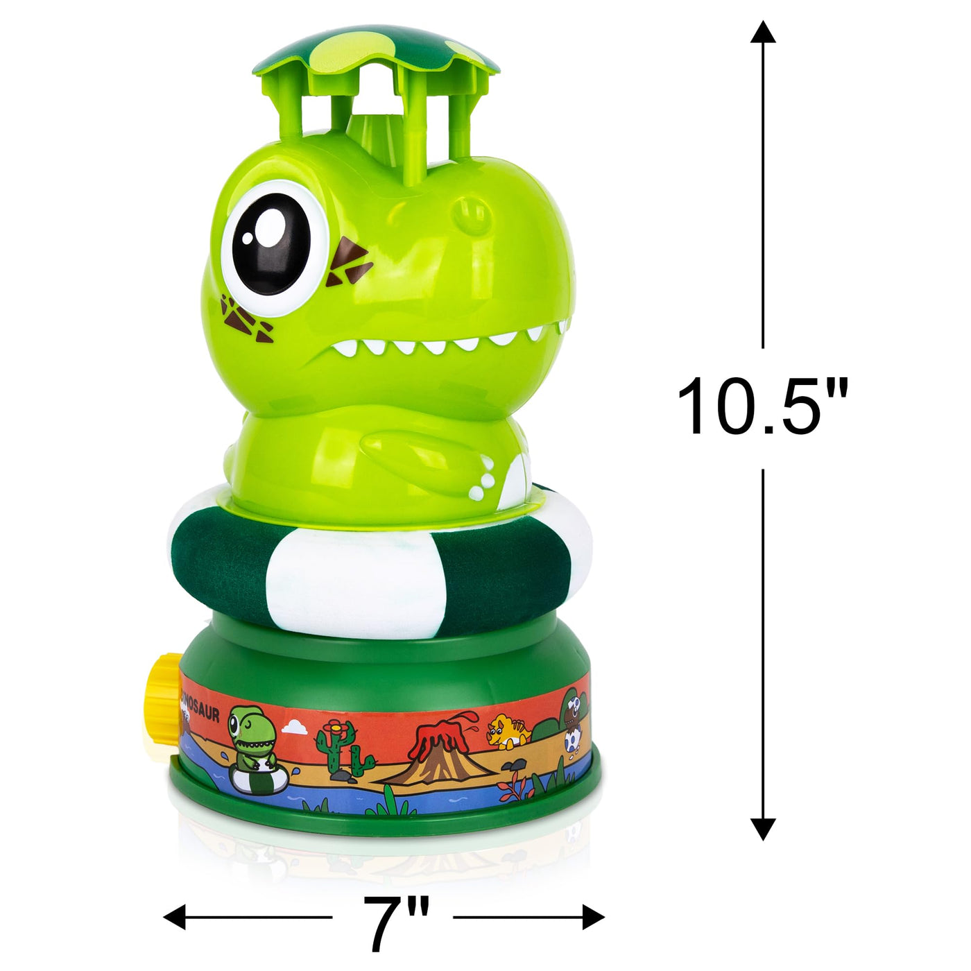 Dinosaur Water Rocket Sprinkler for Kids - Dinosaur Sprinkler for Kids
