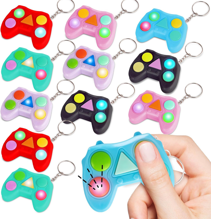 12 Pack Electronic Memory Games for Kids Party Favors, Goodie Bags Stuffers, Return Gifts for Kids Birthday Party Favors, Rewards & Classroom Prizes for Students, Gaming Parties Gift, Bulk Toys