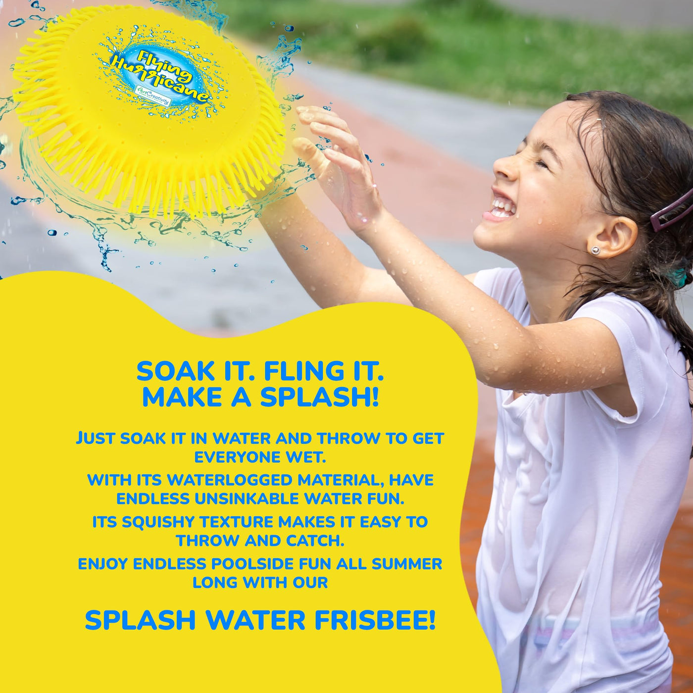 Soft Water Frisbees for Kids, Soft Sports Discs (3 Pack), Beach Water Toys & Swimming Pool Toys for Kids, Backyard Fun Toy & Outdoor Summer Games