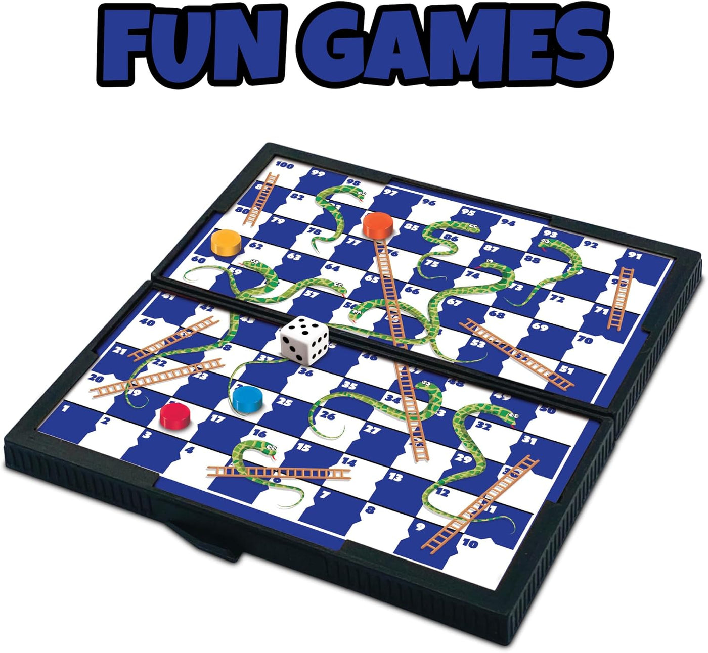 Magnetic Board Travel Games Set - Includes 12 Retro Fun Games - 5" Compact Design - Individually Boxed - Great for Road Trip/Travel/Camping - Best Gift for Kids Ages 6+