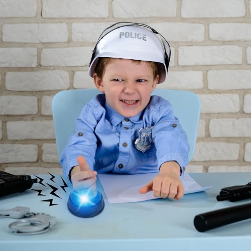 Light Up Game Buzzers - Set of 4 Answer Buzzers - Game Buzzer Set with Assorted Sound Effects - for Ages 3+