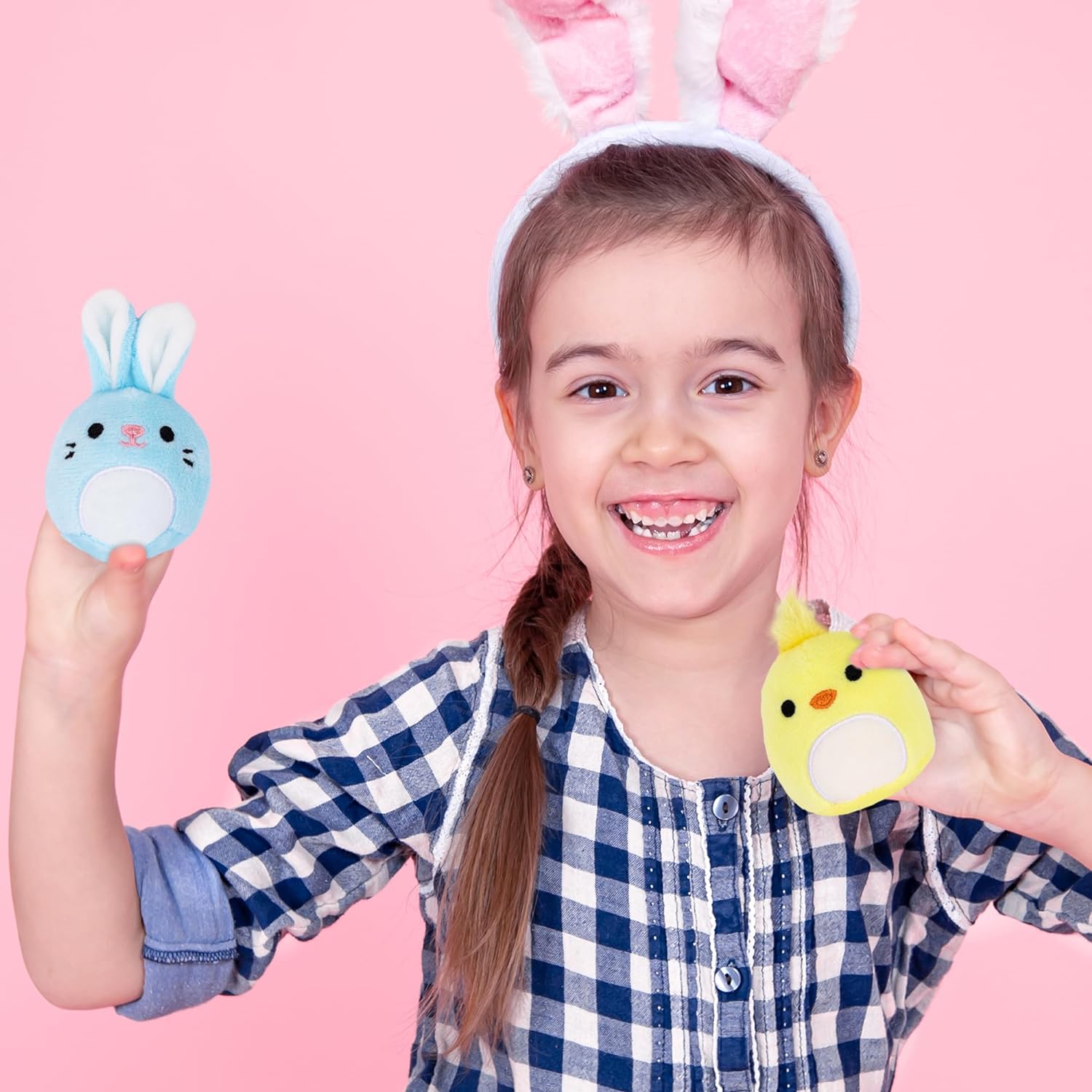 Bulk Easter Stuffed Animals - Set of 6 Plush Easter Toys