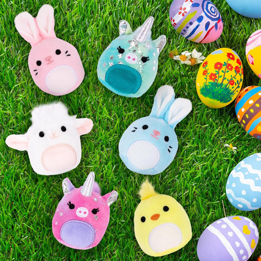 Bulk Easter Stuffed Animals - Set of 6 Plush Easter Toys