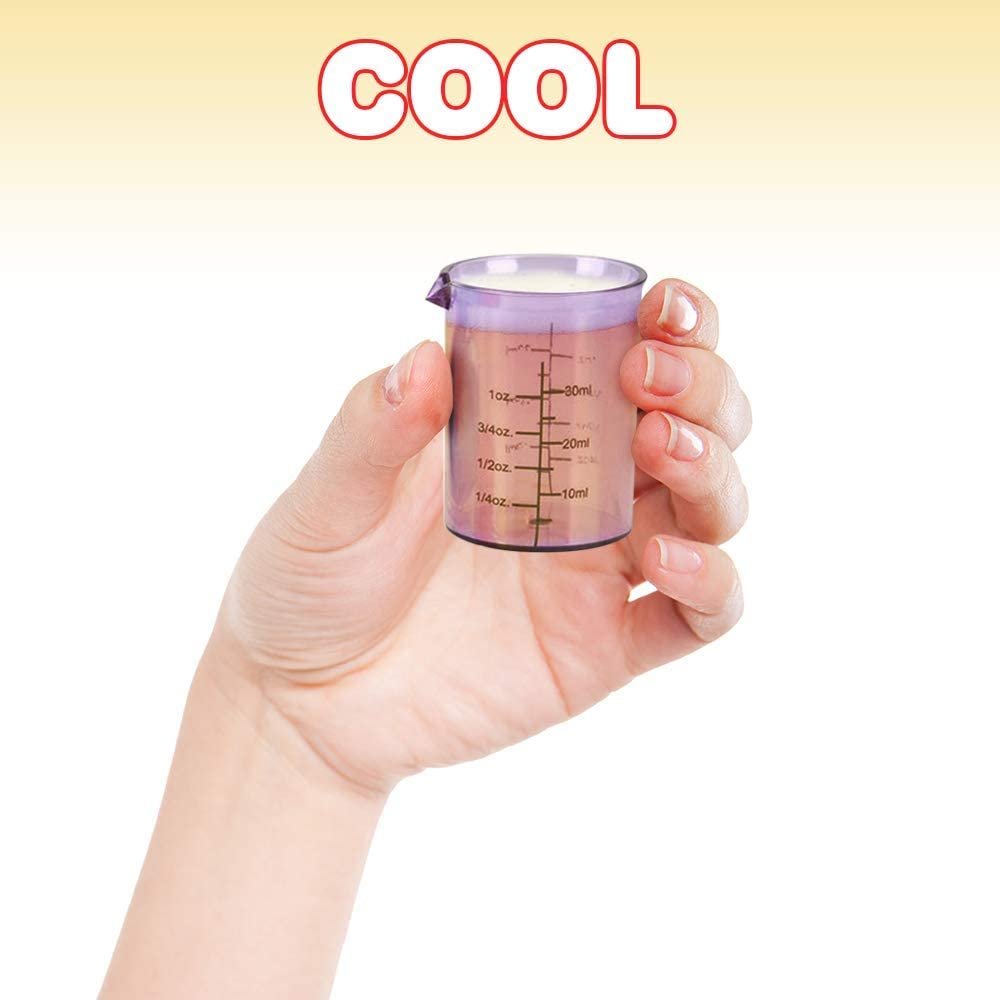 Chemistry Glass Set, 4 Plastic Laboratory Glasses, Funny Scientific Gifts for Adults, Cool Chemistry Graduation Gag Gift, Unique Drinking Gifts for Men and Women