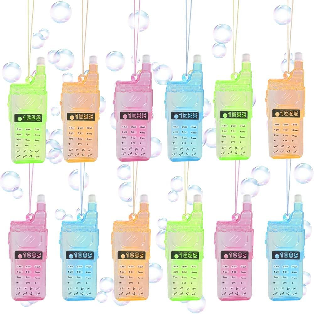 4 Cell Phone Bubble Necklaces - Pack of 12 - Includes a Hanging Cord · Art  Creativity