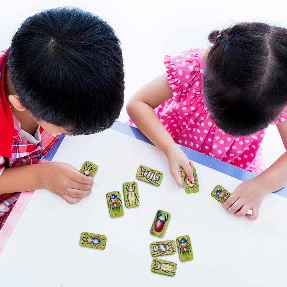 Bug Clickers for Kids, Set of 12, Fun Assorted Cricket Noise Makers for Children with Colorful Insect Decorations, Unique Birthday Party Favors, Goodie Bag Fillers for Boys and Girls