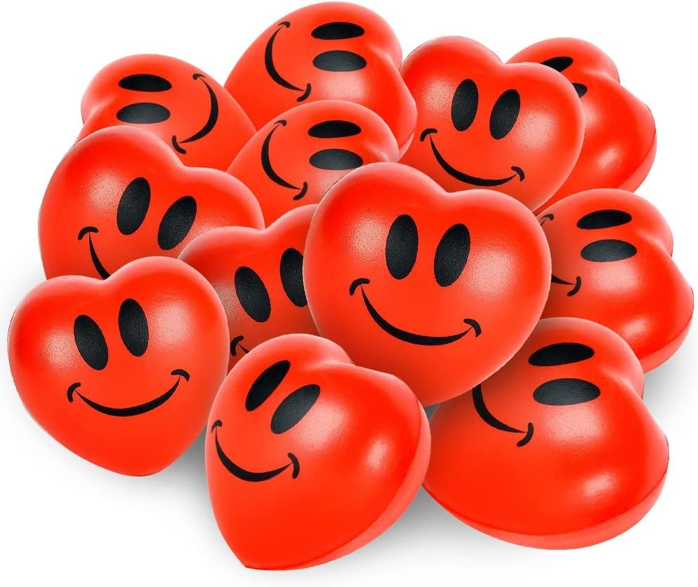 Fruit Squishy Stress Balls Fidget Sensory Toy Squeeze Stress Relief Fruit ,  7 Pack