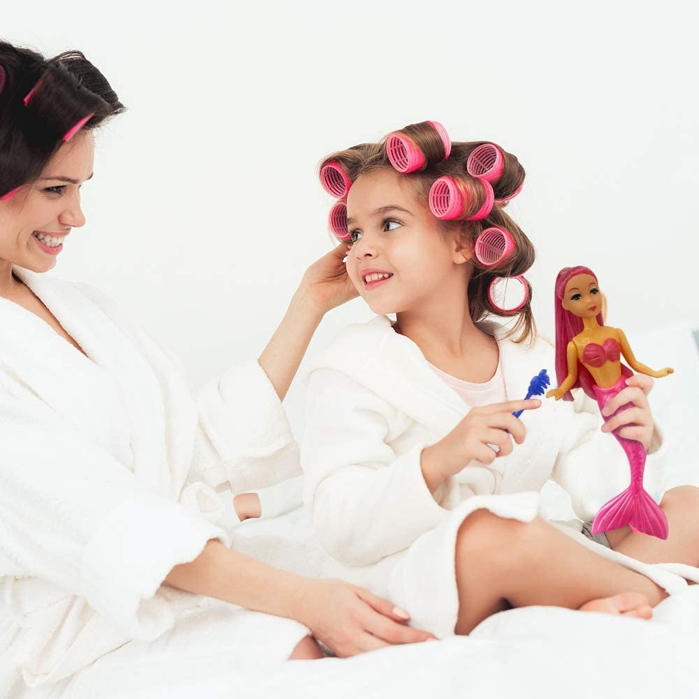 Mermaid Playset for Girls, Mermaid Toys Set with 3 Figurines & 3 Brushes Princess Party Favors for Children, Best Birthday Gift for Kids