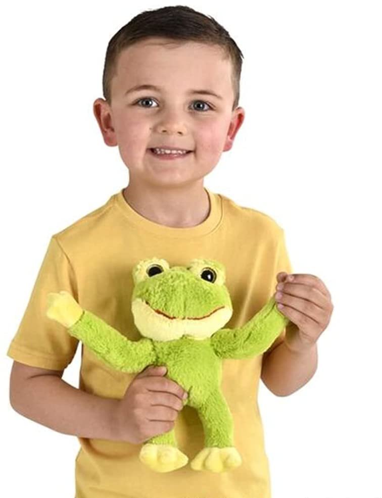 Bendable Plush Frog, 1 pc, Stuffed Frog Toy with Bending Limbs, Plush Material, Great for Imaginative Play, Animal Nursery Decoration, and Animal Party Decor