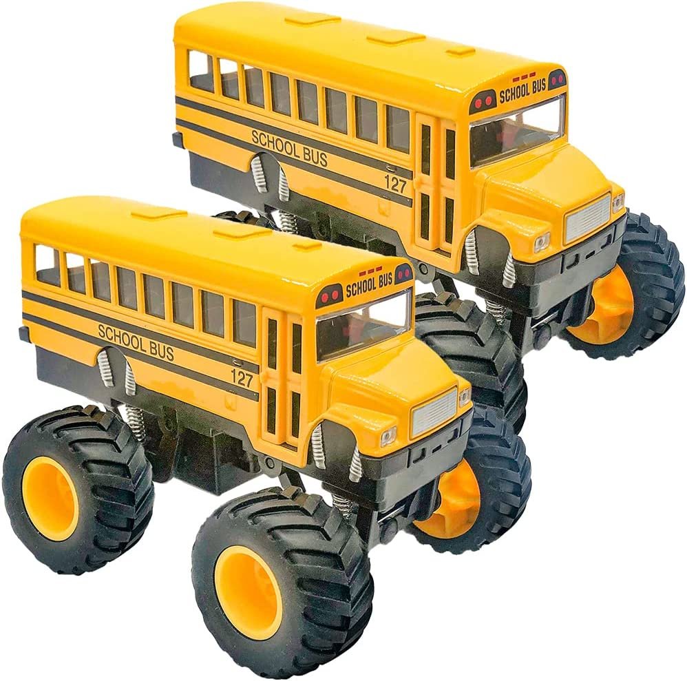 monster school bus toy