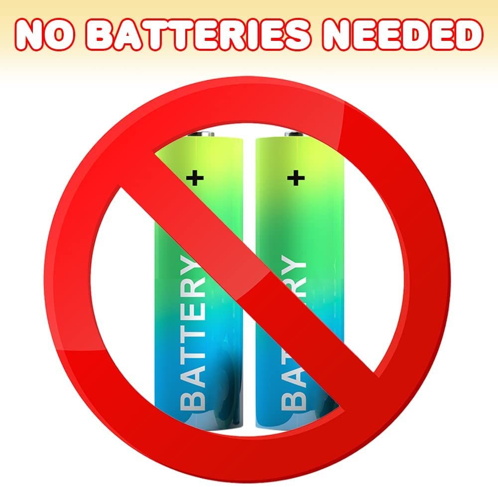 Bubbland Dinosaur Friction Powered LED Bubble Blasters for Kids, 3 Light Up Bubble Guns and 6 Bottles of Bubble Fluid, Bubble Blowing Toys for Indoor and Outdoor Fun, No Batteries Needed