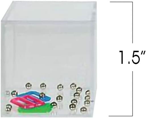 Brain Teaser Puzzles for Kids, Pack of 12, Mini 1.5" Maze Puzzle Cubes in Assorted Designs, Fun Road Trip Toys, Birthday Party Favors, Stocking Stuffers, Goodie Bag Fillers