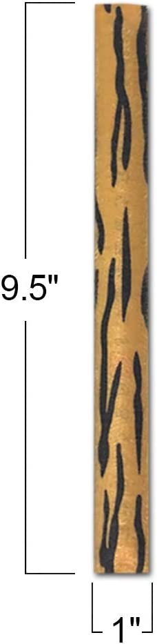 Animal Print Slap Bracelets for Kids, Set of 8, Assorted Slap Bands with Zebra, Cheetah, Tiger, and Cow Prints, Zoo, Safari, and Animal Birthday Party Favors and Goodie Bag Fillers