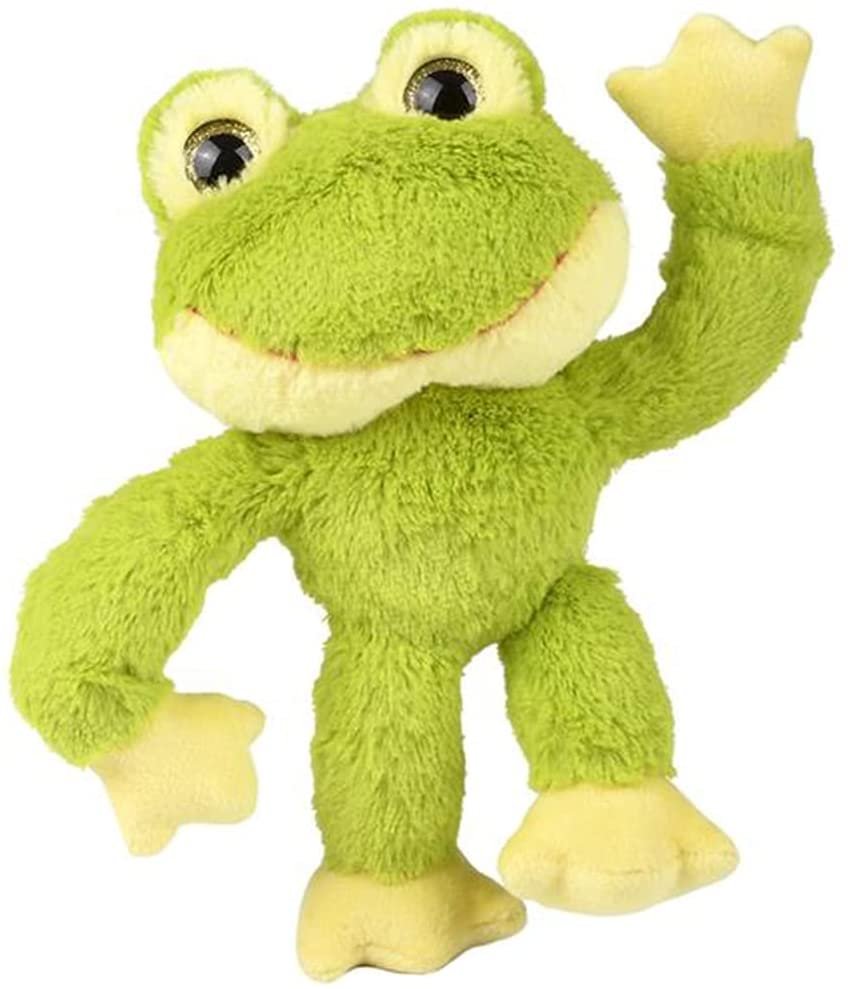 Bendable Plush Frog, 1 pc, Stuffed Frog Toy with Bending Limbs, Plush Material, Great for Imaginative Play, Animal Nursery Decoration, and Animal Party Decor