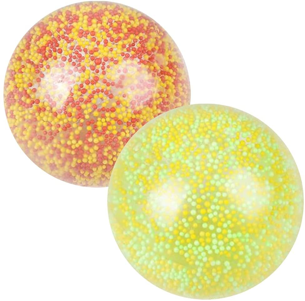 3 Dual Glitter Swirling Stress Ball - Sensory, Stress, Fidget Toy