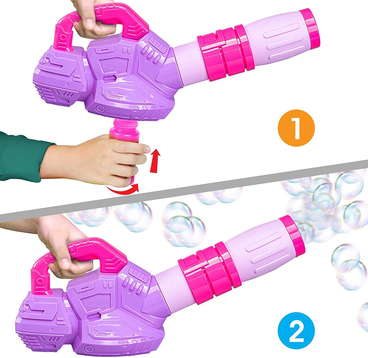 Bubble Leaf Blower, Outdoor Bubble Machine for Toddlers