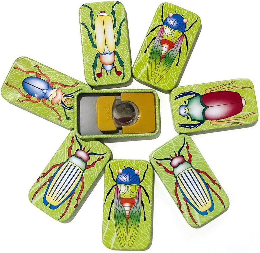 Bug Clickers for Kids, Set of 12, Fun Assorted Cricket Noise Makers for Children with Colorful Insect Decorations, Unique Birthday Party Favors, Goodie Bag Fillers for Boys and Girls