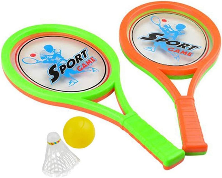 Beach Paddle Ball Game Set, Includes 2 Paddles, Ball, and Birdie, Fun Beach Toys for Kids, Indoor & Outdoor Summer Games for Boys and Girls, Best Birthday Gift Idea
