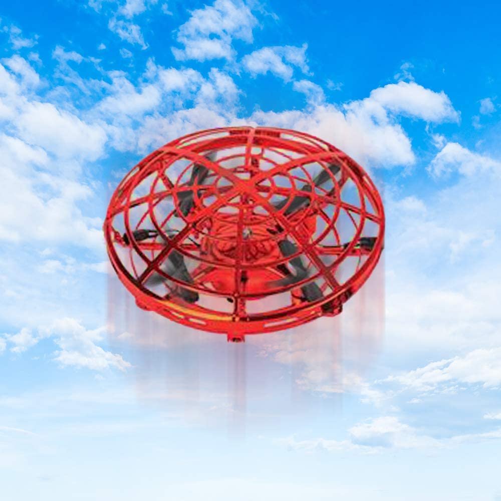 Induction UFO Drone Toy for Kids, 1PC, Hand Operated Mini Toy Drone, Rechargeable Indoor Drone for Boys and Girls, Cool Flying Toys for Kids, Great Holiday or Birthday Gift Idea…