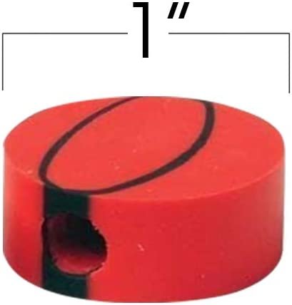 Sports Eraser Pencil Tops, 24 Pcs, Sporty Eraser Caps Toppers, Classroom Prize, Teacher Rewards, Sports Themed Birthday Party Favors, Goody Bag Stuffers for Boys and Girls