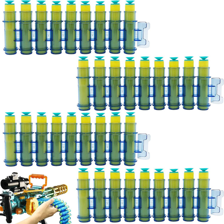36 Foam Bullets Refills for Electronic Gatling Toy Gun with Bullet Belt