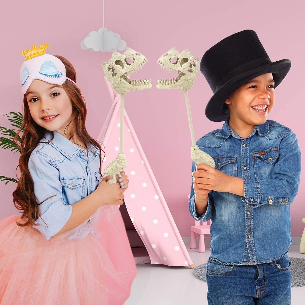 Dinosaur Fossil Snapper with Sound, 1PC, Dino Reacher Grabber Toy for Kids, Cool 17" Creature Reacher, Dinosaur Toys for Boys and Girls, Great Birthday Gift Idea