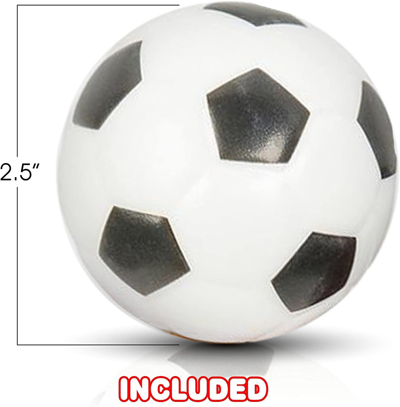 Sports Stress Foam Balls for Kids - Set of 4 - Includes Basketball, Football, Baseball, and Soccer Squeezable Anxiety Relief Balls Idea, Party Favor for Boys or Girls