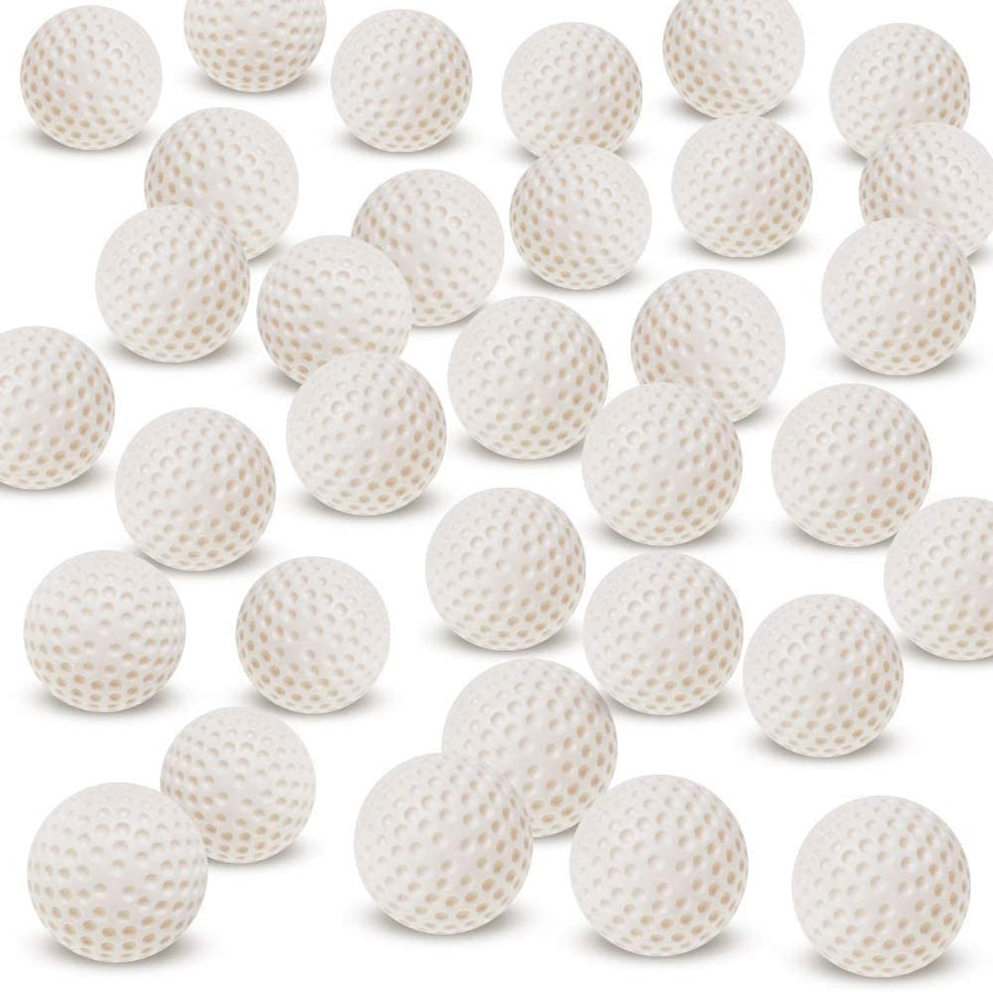 Plastic Golf Balls, Set of 48, Hollow Golf Balls for Kids and Adults, Sports Birthday Party Favors, Golf Theme Decorations, Great for Indoor and Outdoor Play, Sporty Goody Bag Fillers
