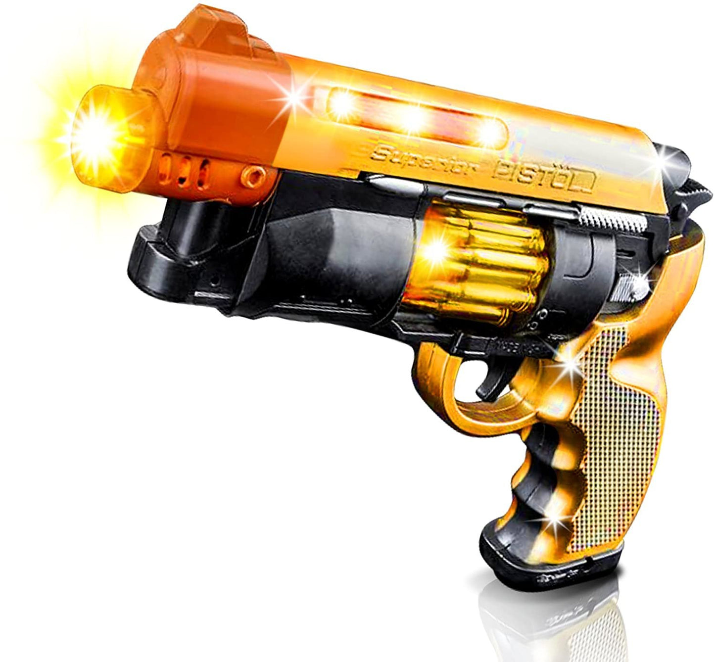Blade Runner Toy Pistol by ArtCreativity Toy Gun for Kids with LED and Sound Effects, Design, Batteries Included, Sturdy Plastic Design, Great Gift Idea for Boys & Girls
