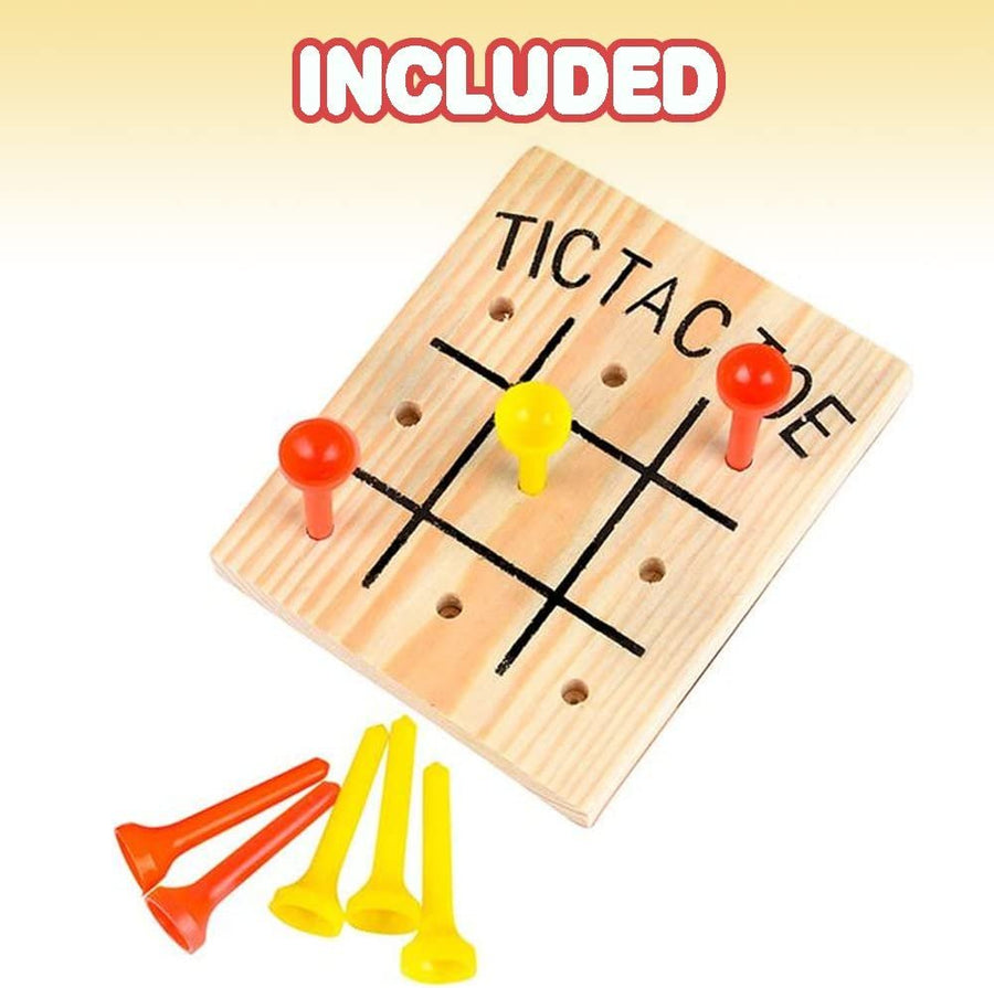 Gamie Travel Road Trip Games for Kids and Adults - 3 Pieces - Set Includes Mini Tic-Tac-Toe, Triangle Game, and Fishing Game - Fun Car, Airplane Traveling Games Kit
