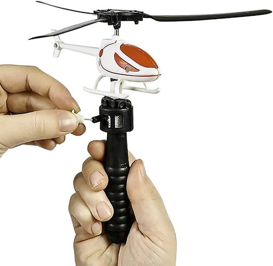 Flying Helicopter Set for Kids - 10 Pack - Fun Fly Toys for Indoors or Outdoors - Great Birthday Party Favors - Goodie Bag Fillers - Gift Idea for Boys, Girls, Toddlers
