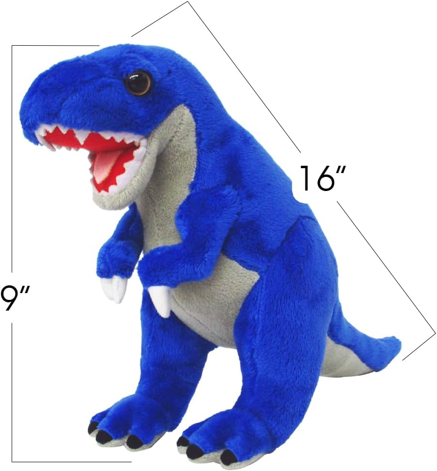 Cozy Plush T-Rex Dinosaur Stuffed Animal, Dinosaur Plush, Stuffed Dinosaur, Soft and Cuddly Stuff Animals Pillow for Kids, Dinosaur Baby Stuff, Great Gift for Boys, Girls, Toddlers