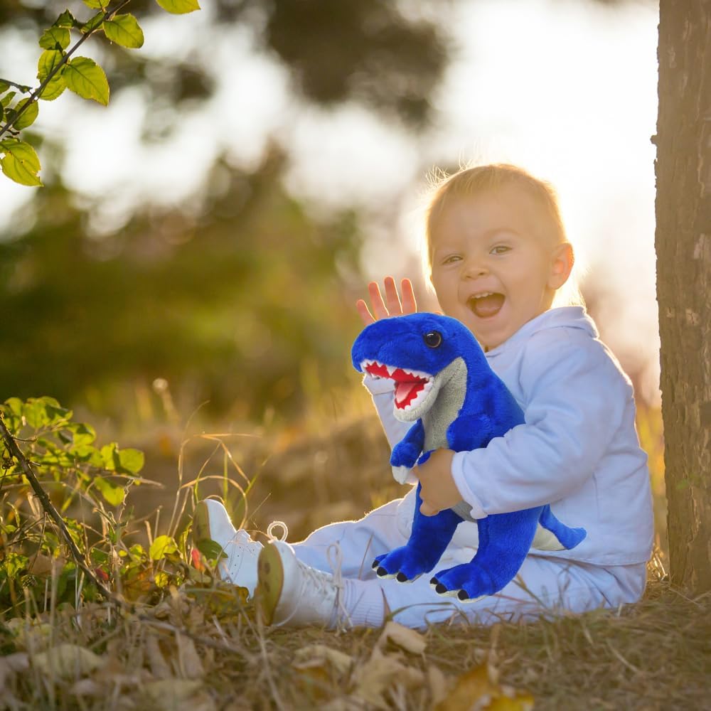 Cozy Plush T-Rex Dinosaur Stuffed Animal, Dinosaur Plush, Stuffed Dinosaur, Soft and Cuddly Stuff Animals Pillow for Kids, Dinosaur Baby Stuff, Great Gift for Boys, Girls, Toddlers