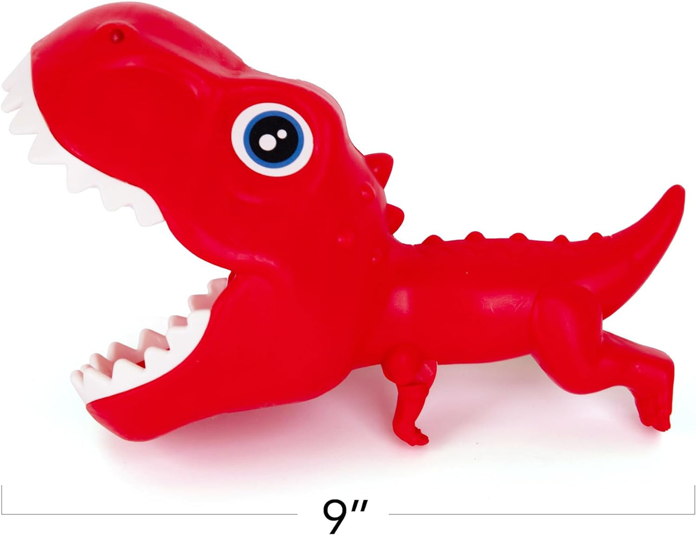 Dinosaur Pop and Catch Game - Dino Pop and Catch Toy with 2 Catch Cup Launchers and 6 Balls - Press Trigger to Pop Out The Ball