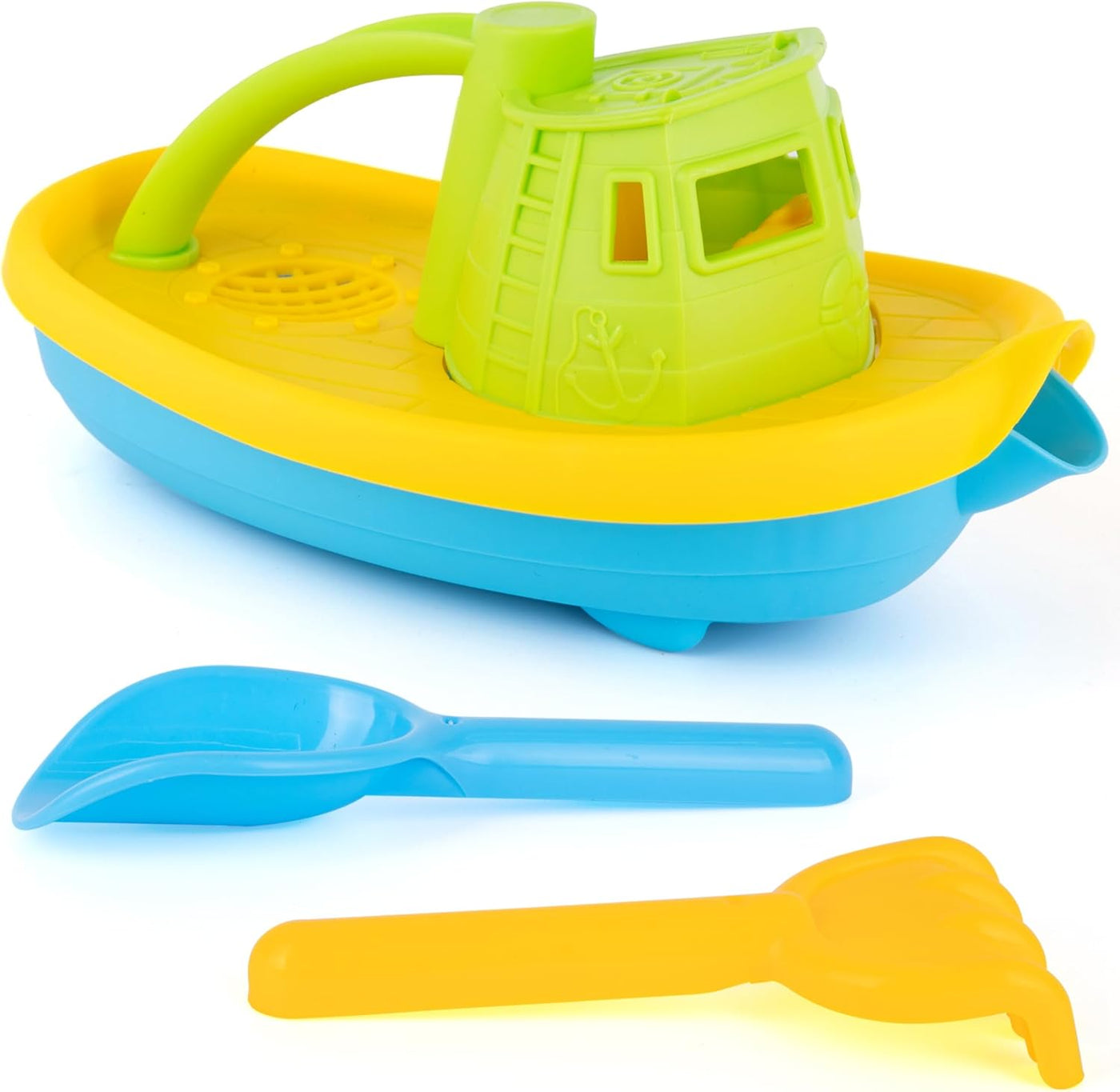 Tugboat Pool, Beach and Bathtub Toys Kids' Bath Toy Set with