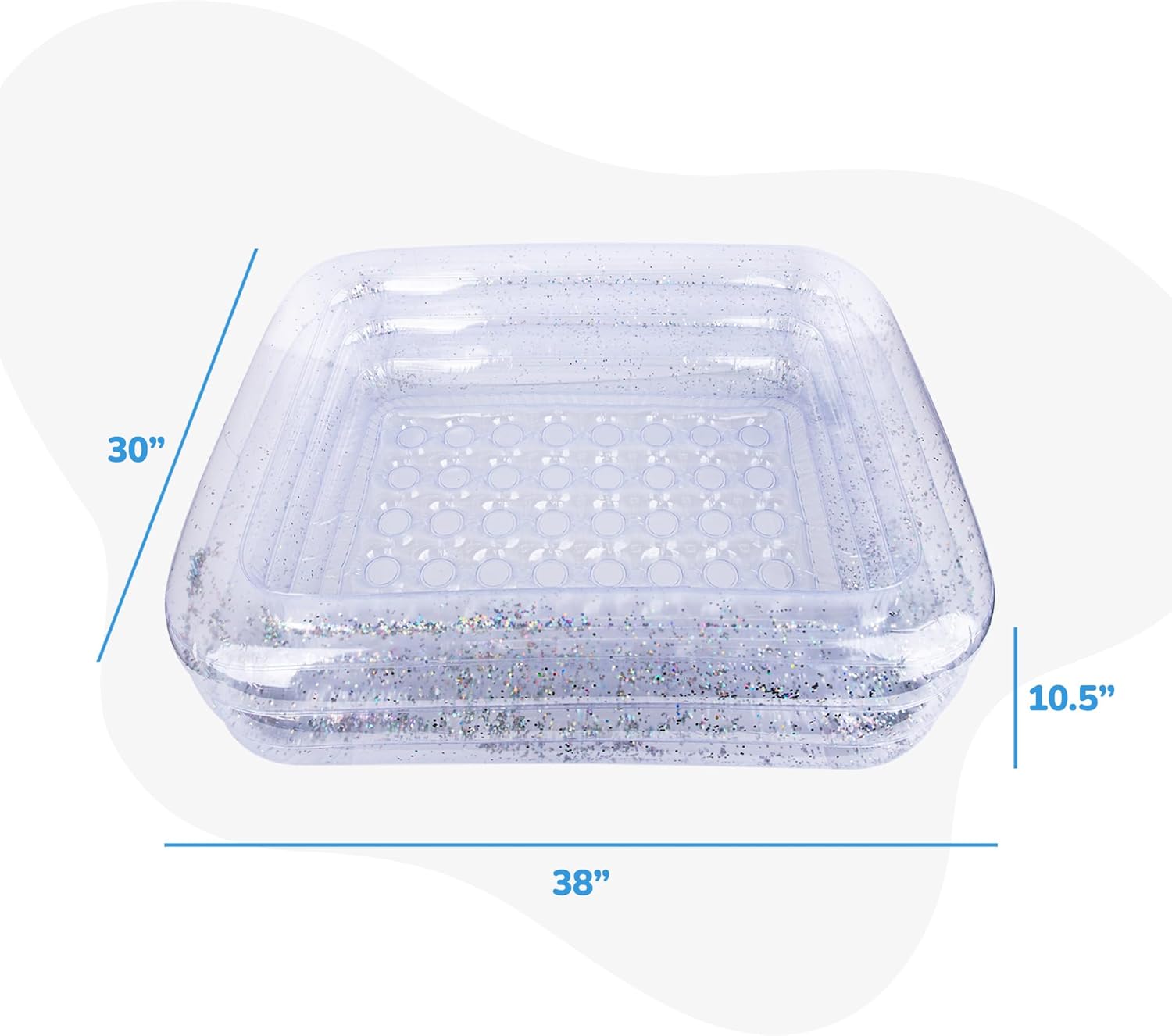 Rectangle Shaped Sparkle Pool