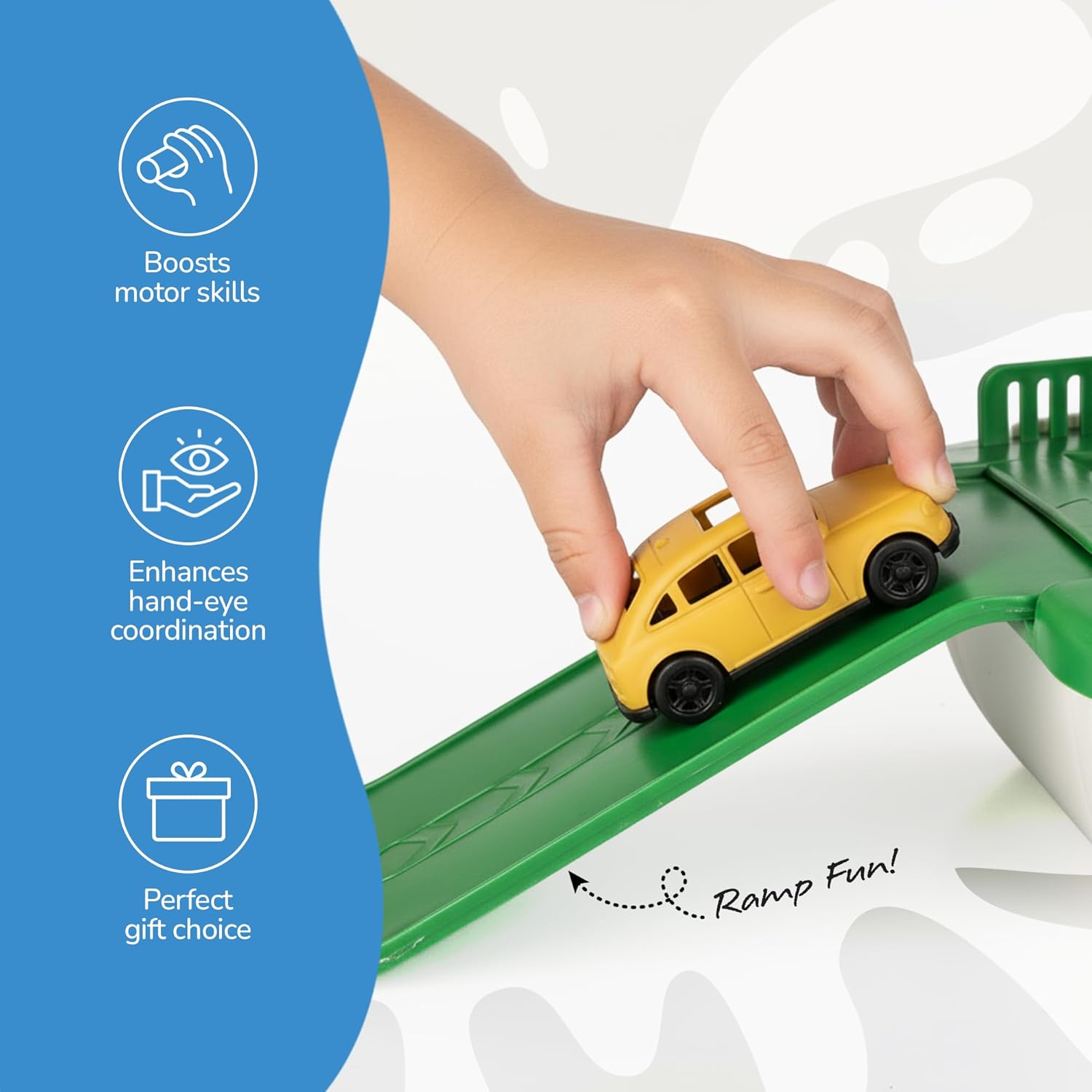 Ferry Boat Bath Toy for Toddlers - 9 Pcs