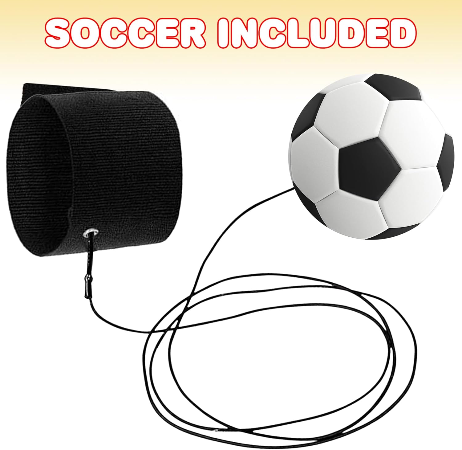 2.25" Sports Wrist Balls - Set of 3 - Includes Basketball, Baseball, and Soccer Ball Wristband Toys - Durable Foam String Attached Rebound Balls - Party Favor, Gift Idea for Kids