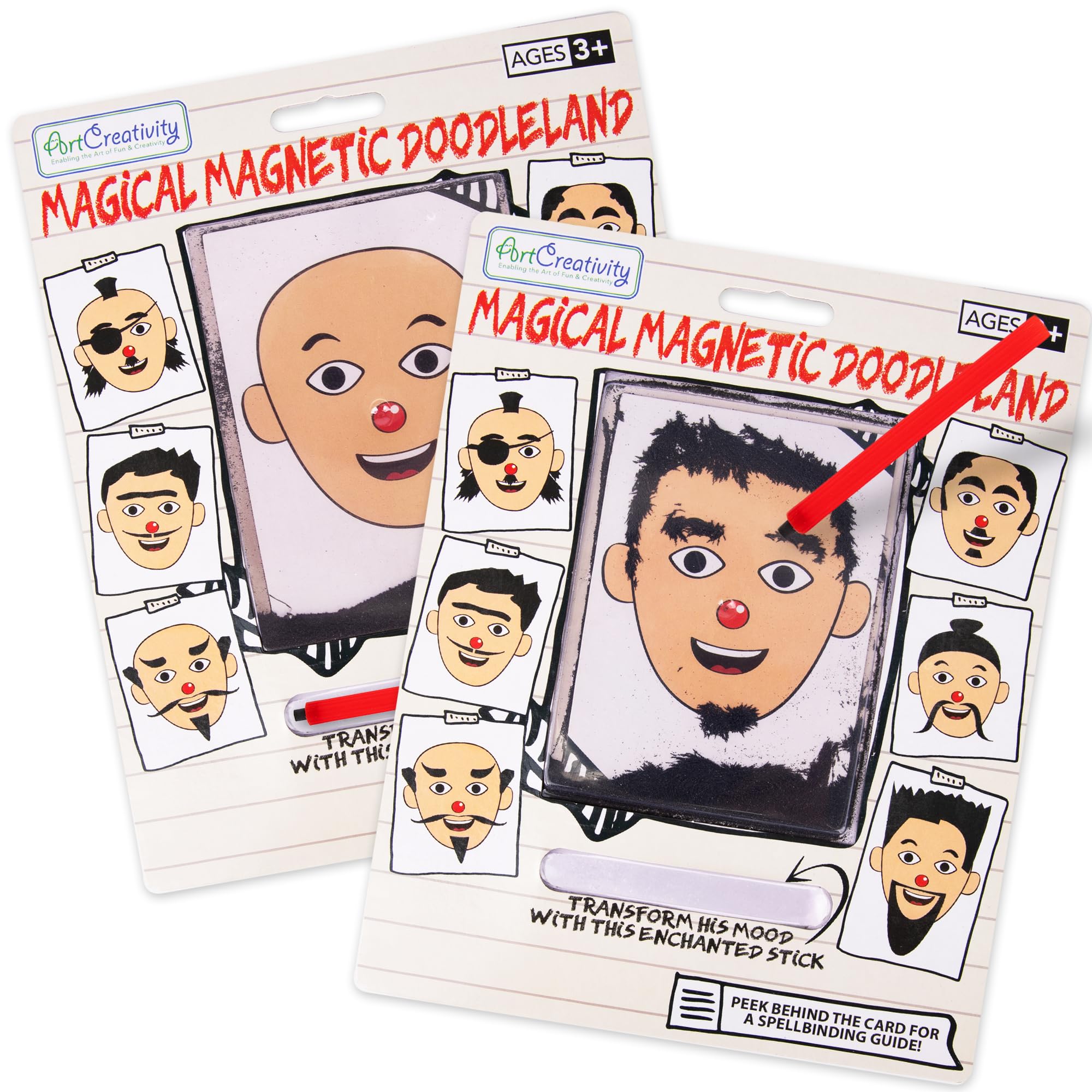 Fuzzy face magnetic toy deals