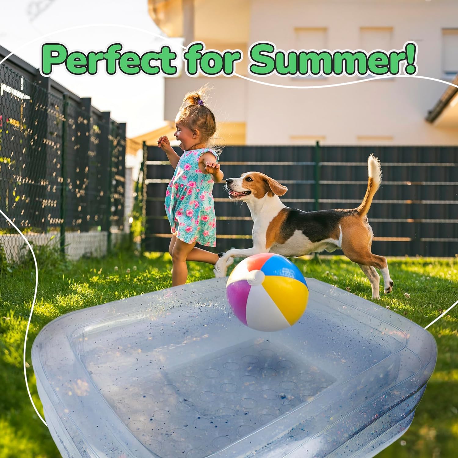 Rectangle Shaped Sparkle Pool