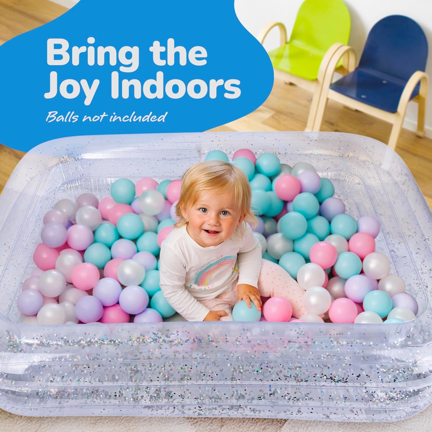 Rectangle Shaped Sparkle Pool