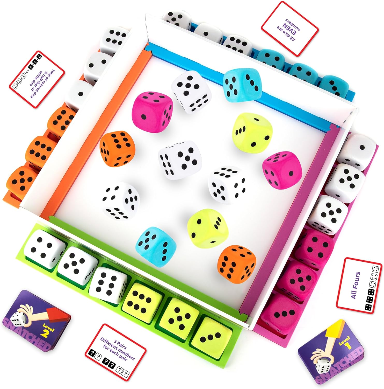 Snatched Dice Rolling Game - Math Challenge Games