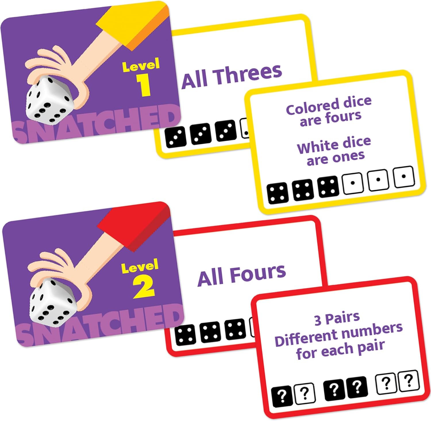 Snatched Dice Rolling Game - Math Challenge Games