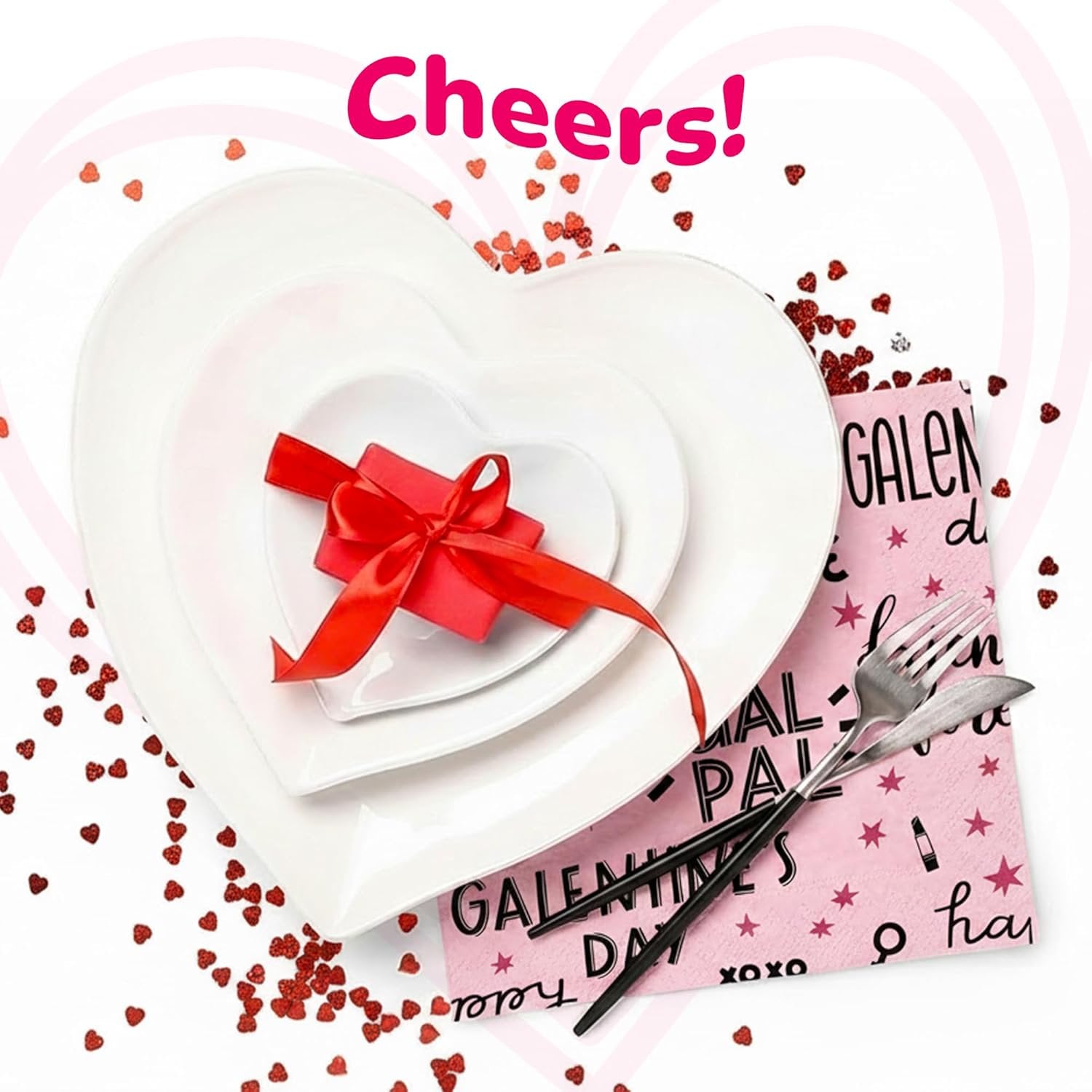 Galentine's Napkins - 80 Pcs