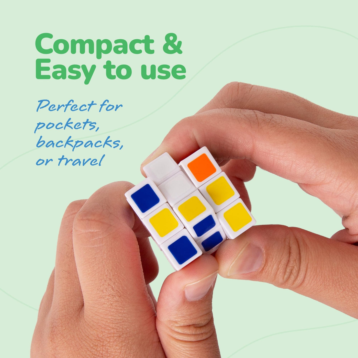 Mini 3x3 Puzzle Cubes - 24 Pack