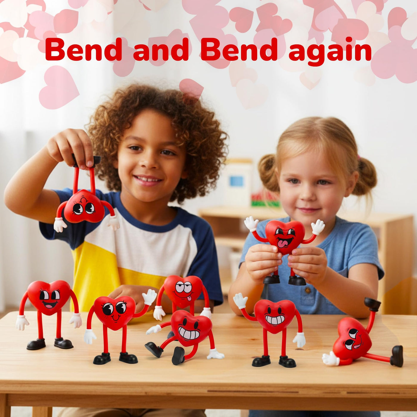 Heart Bendables - 12 Pack