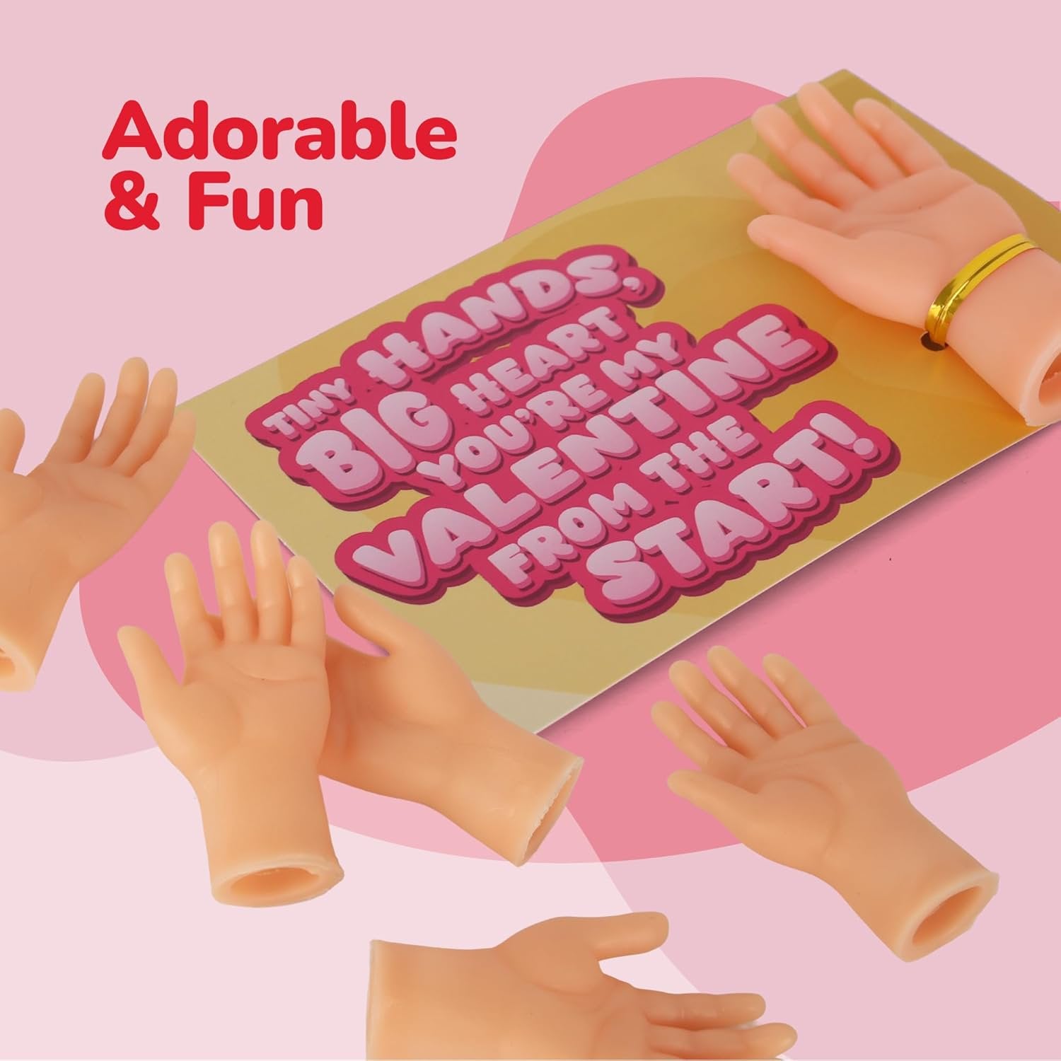 Valentine’s Tiny Hands Cards - Set of 28