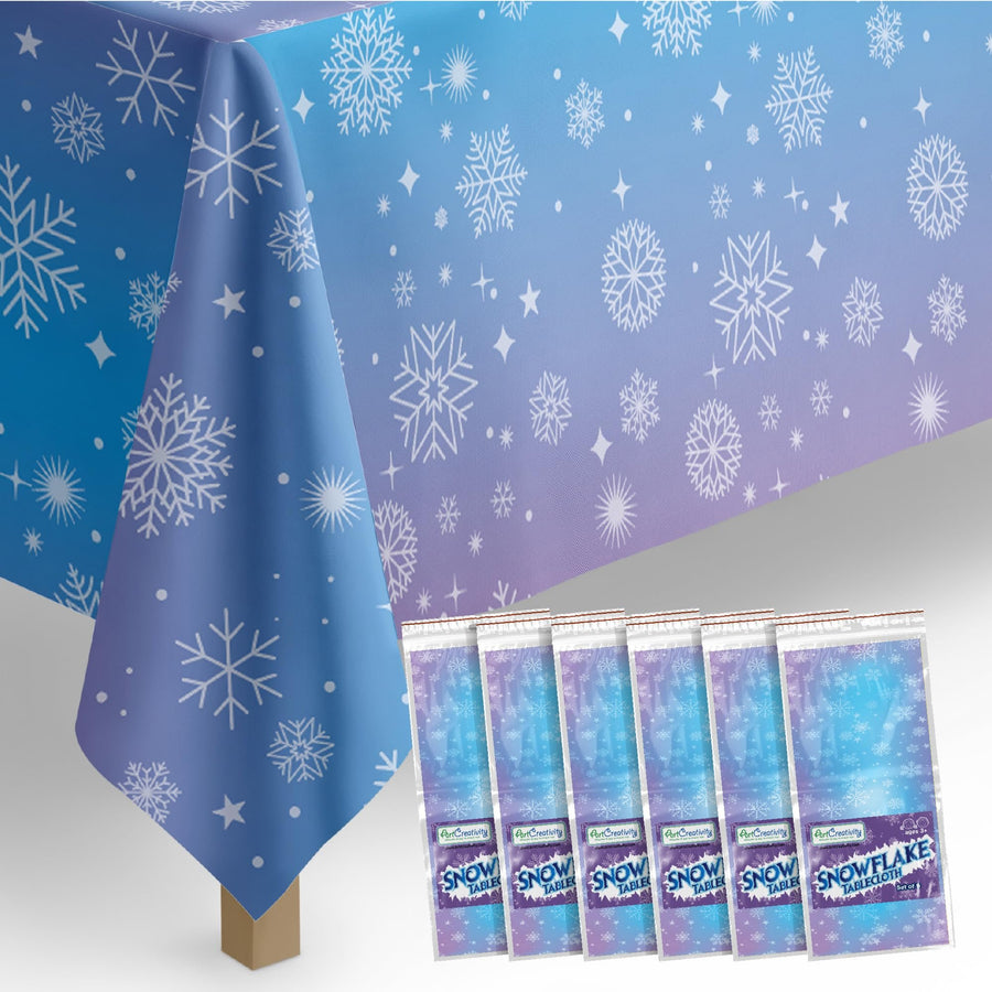Snowflake Tablecloth - 6 Pack
